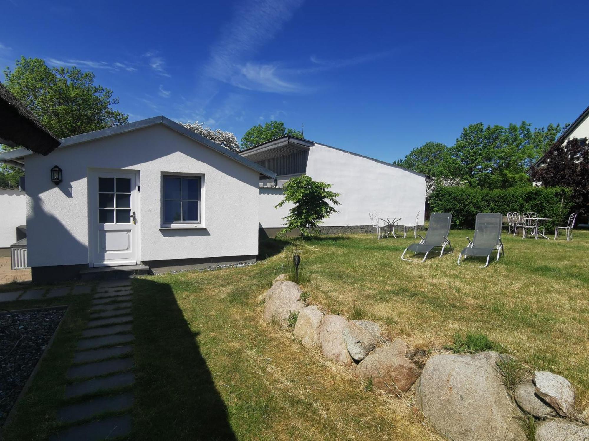Reetferienhaus - Schaprode Hafen Eksteriør billede