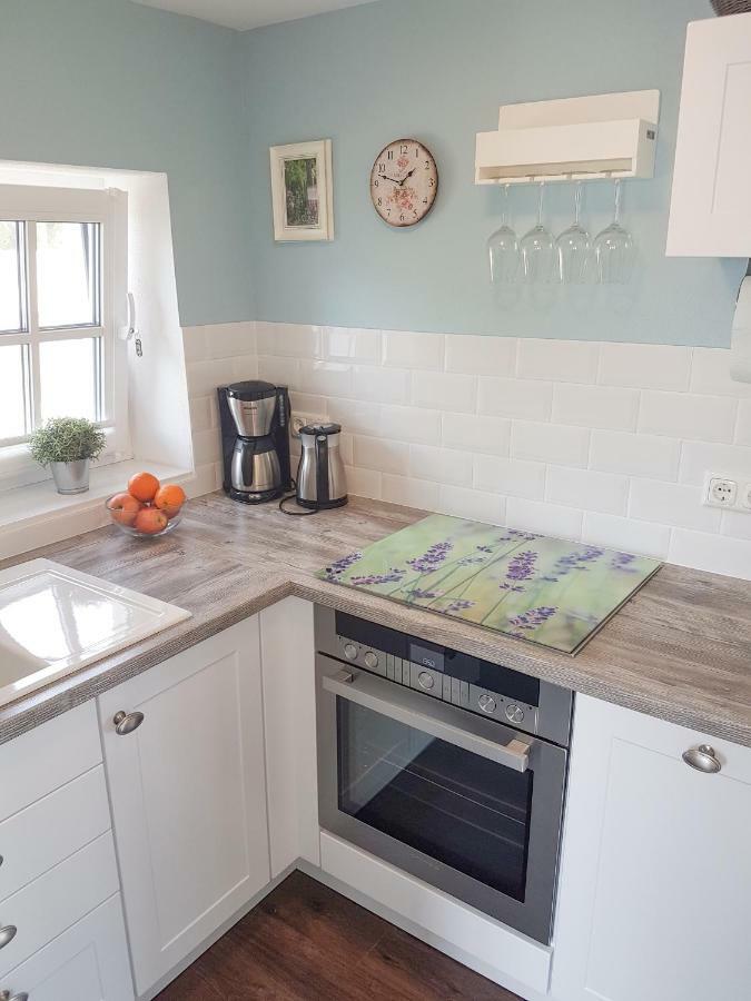 Reetferienhaus - Schaprode Hafen Eksteriør billede
